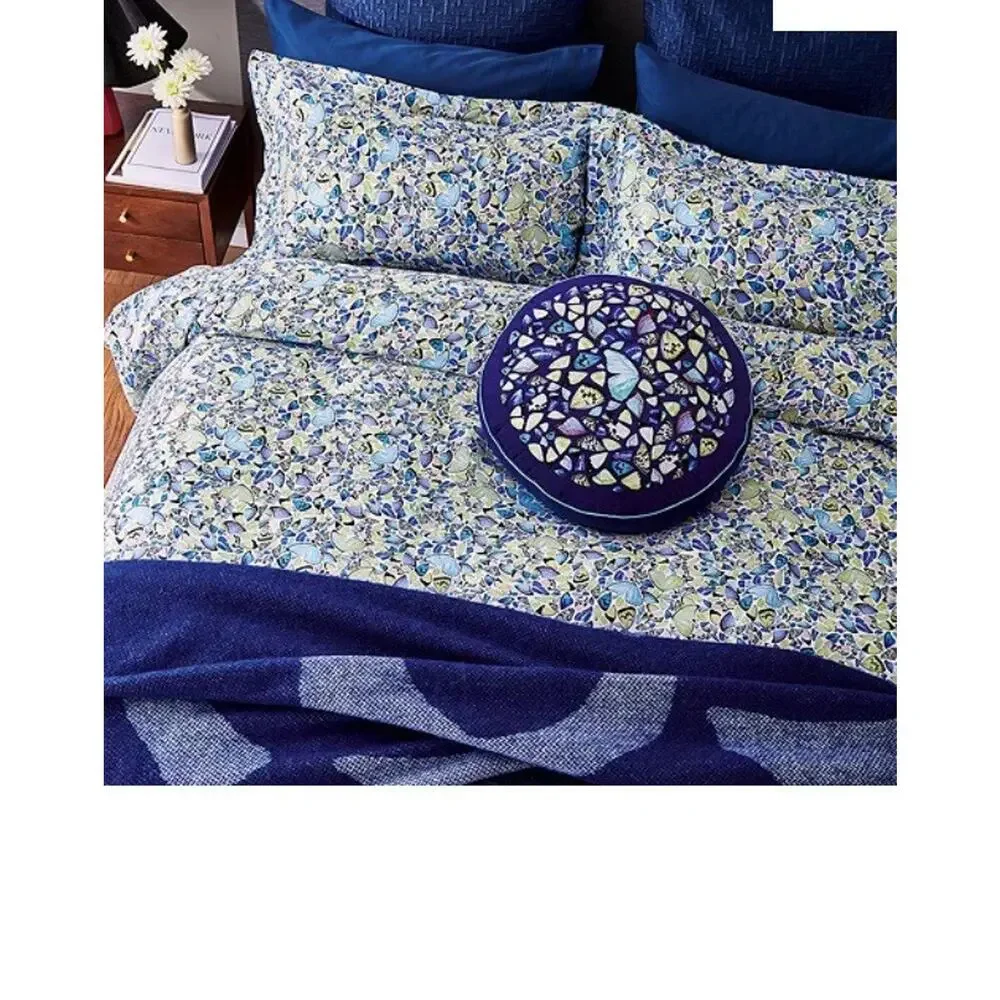 New Ted Baker London King Comforter With 2 King Shams Kaleidoscope Cp. @ $285